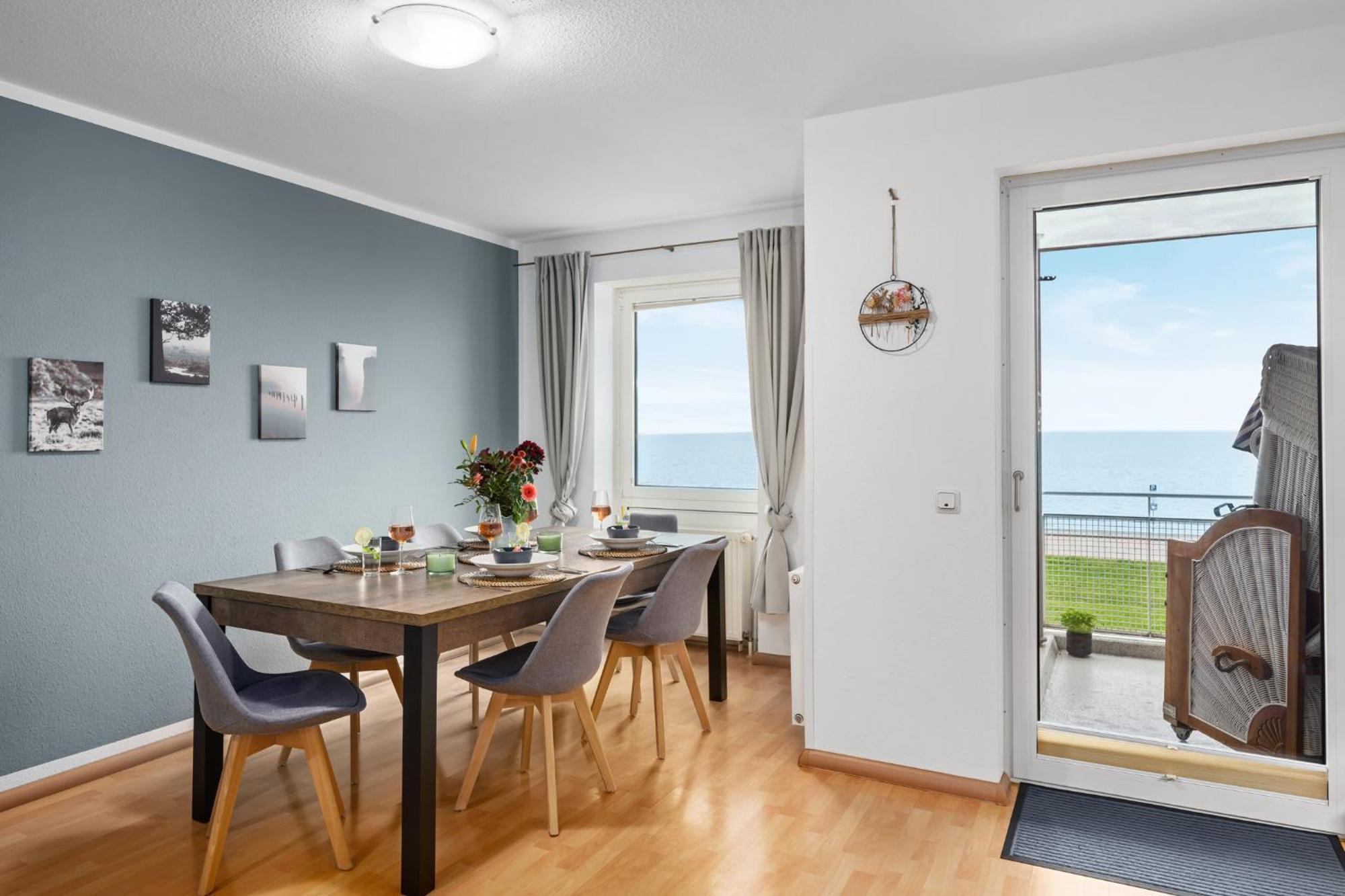 Strand-Apartment, Strandkorb, Meeresrauschen, Parkplatz Wilhelmshaven Exteriör bild